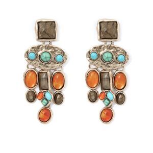 Bohemian drop earrings A291